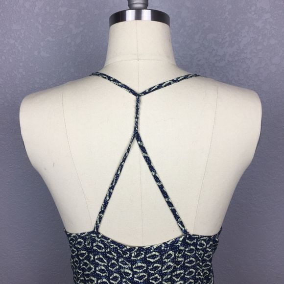 •Umgee• Navy Patterned Dress - Picture 5 of 6